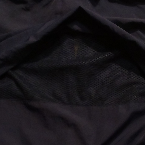 Avalanche - NWOT -Ladies Navy Blue Windbreaker W/Hood, Drawstring Waist, Pockets - Picture 10 of 16